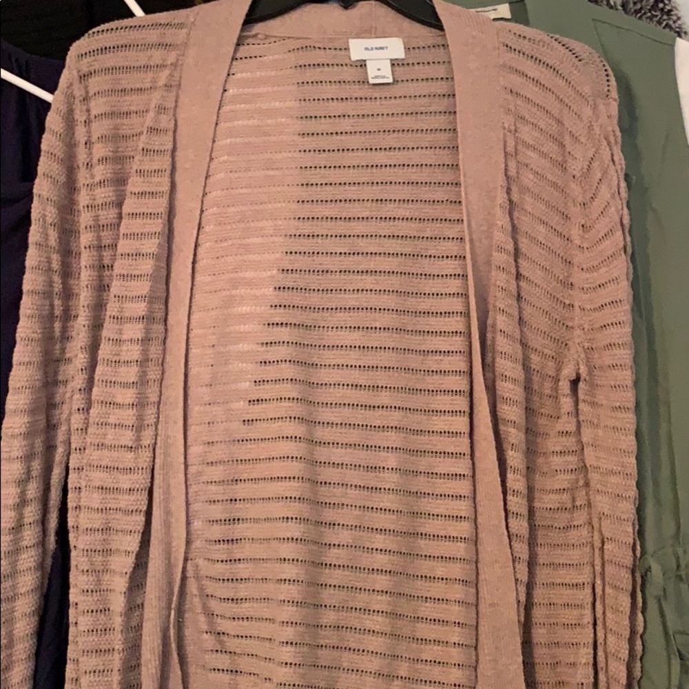 Old Navy taupe color sweater size M